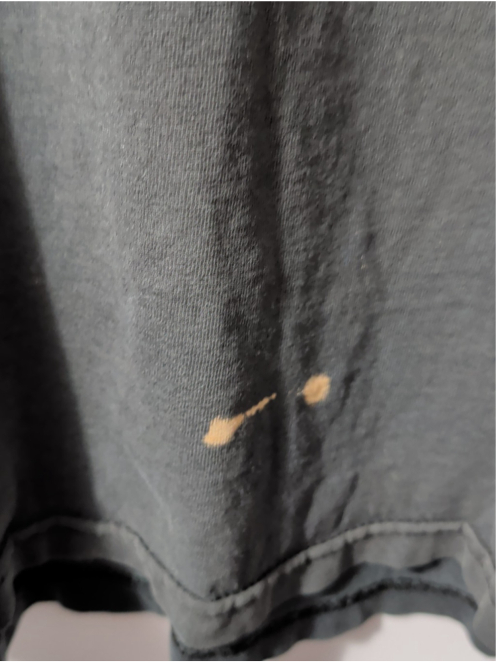 Vintage McDonald's T-Shirt Are You Mac Enough Black Distressed Bleach Stain XL - Picture 6 of 8